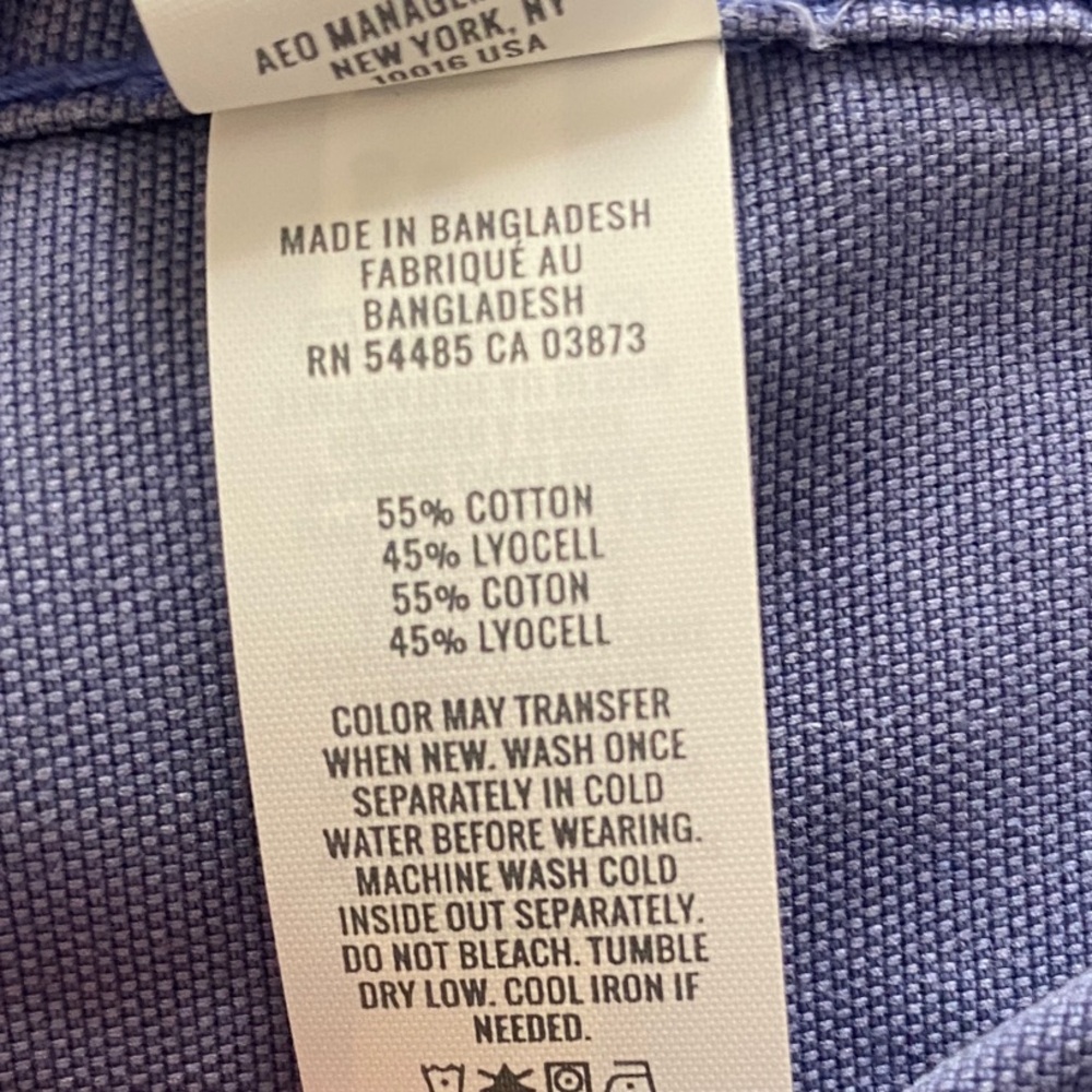 Aerie Oversized Purple-Blue Shacket | Small Petite NWT - Picture 8 of 9